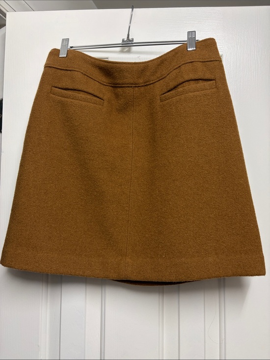 LOFT Dresses & Skirts - Ann Taylor Loft Tailored A-Line Mini Skirt in Rich Brown